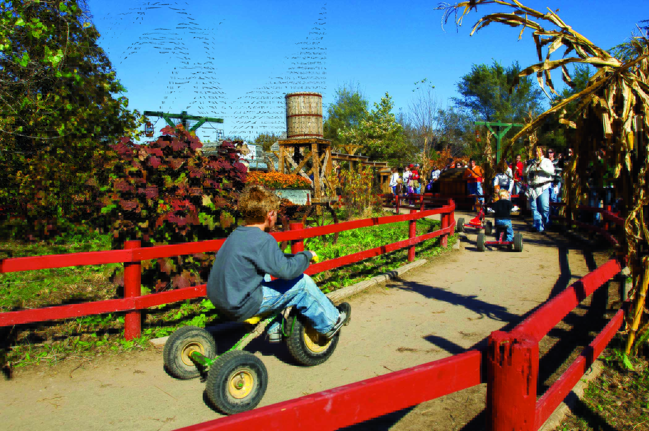 Fall festivities at Vala's Pumpkin Patch in Gretna, Nebraska.