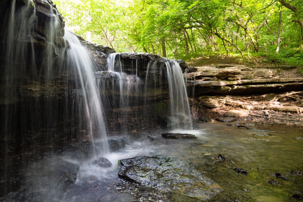 Platte River State Park Waterfall