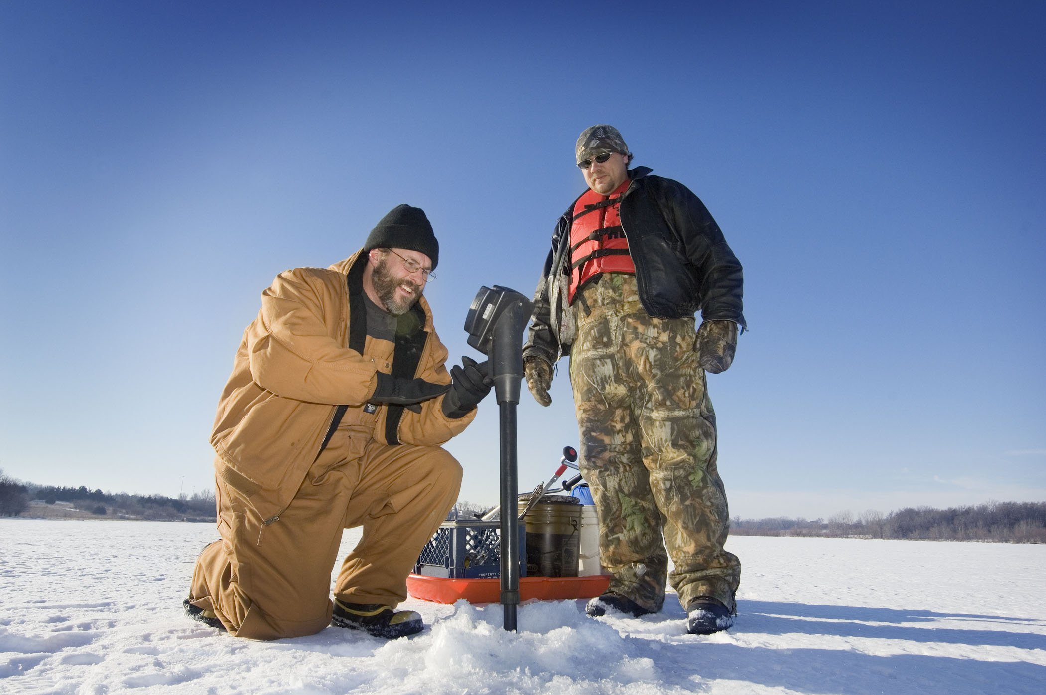 Ice Fishing Chalco Hills