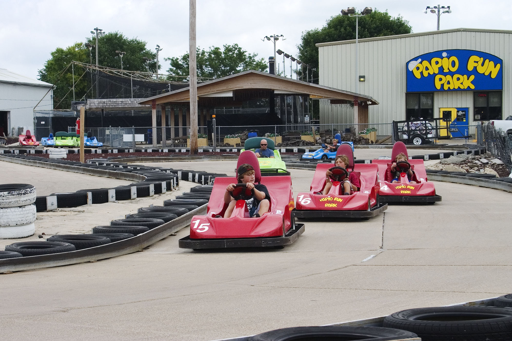 Go-karts at Papio Fun Park. | Nebraska Tourism