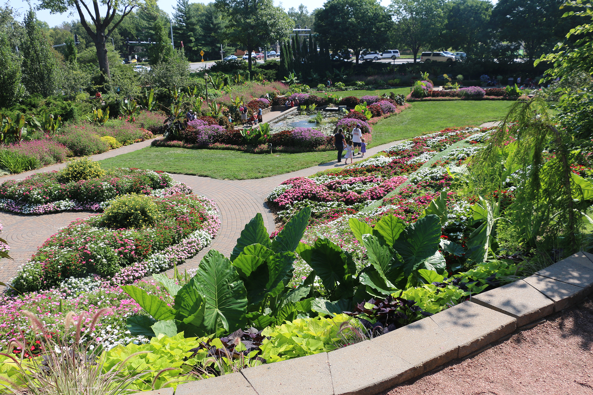 Sunken Gardens in Lincoln. 