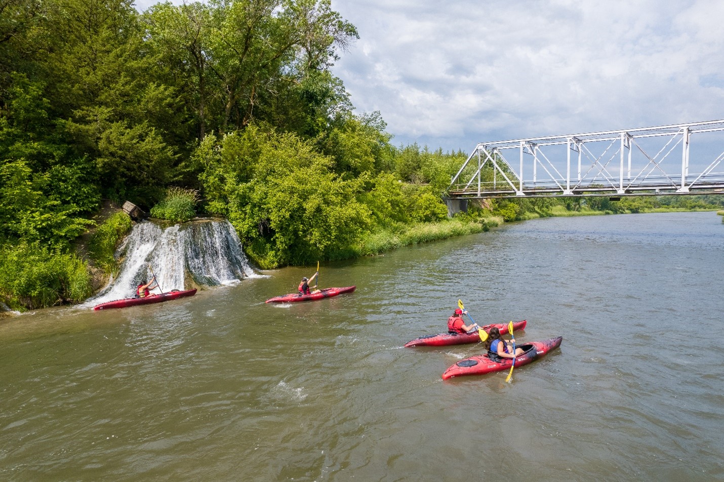 Niobrara River, Waterfalls