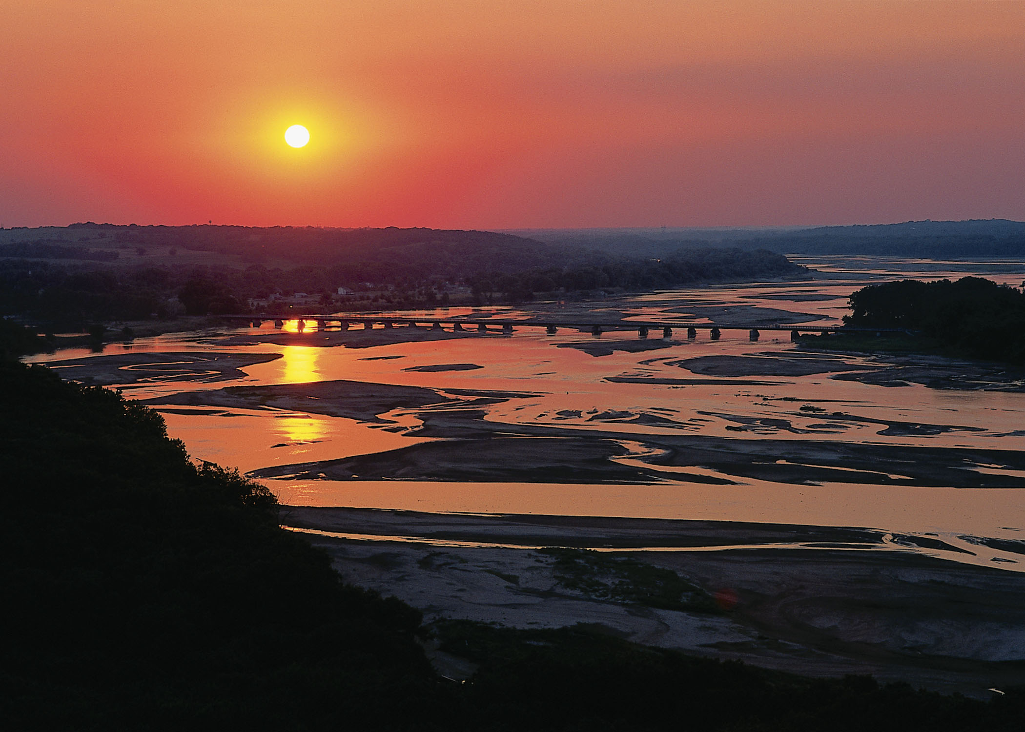 Platte River Sunset