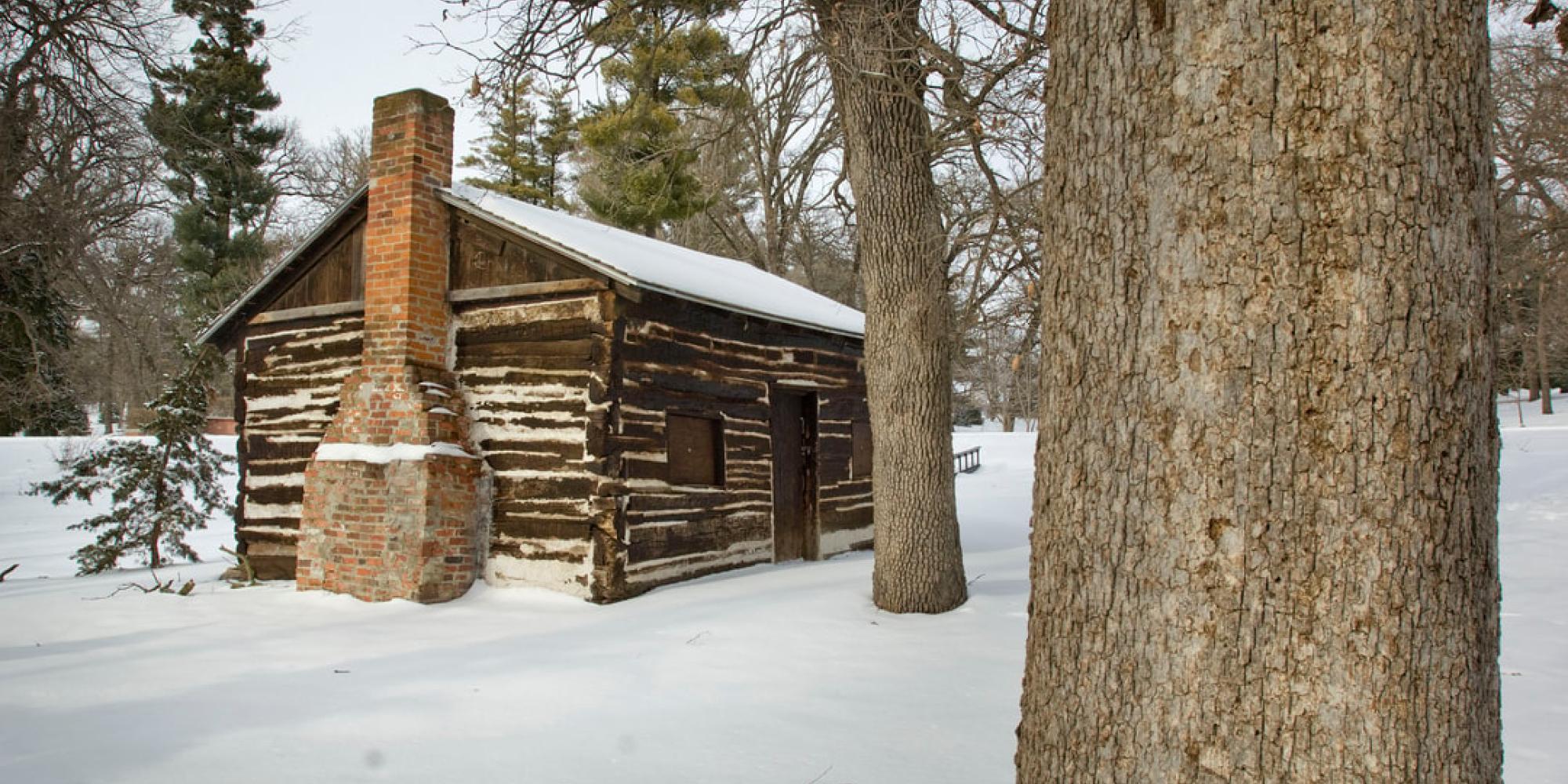 Winter cabin