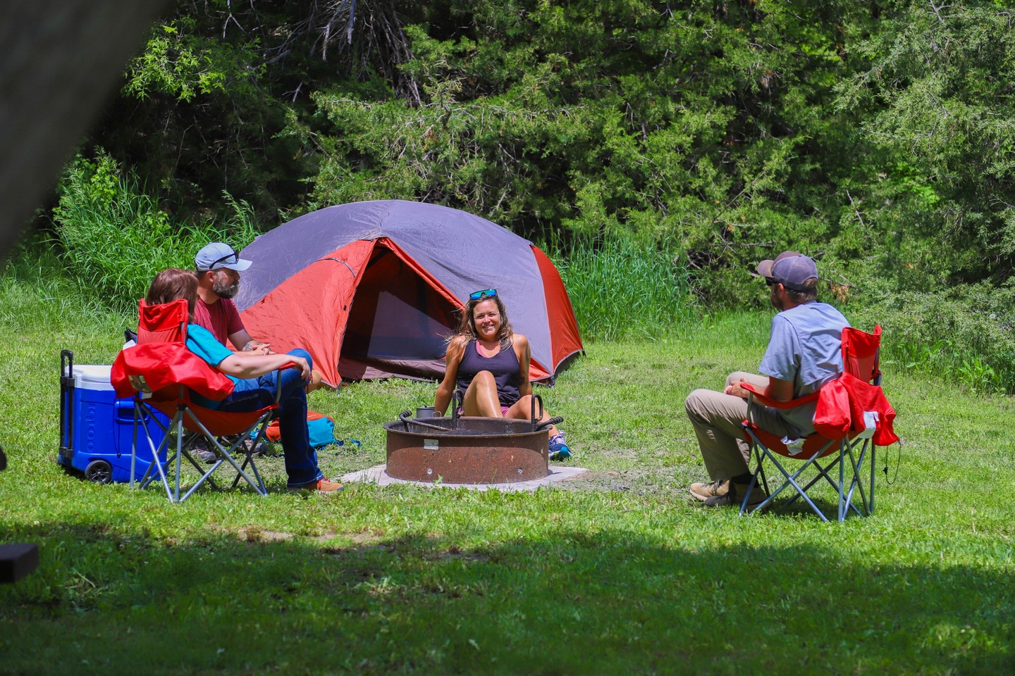 Camping at Chadron State Park