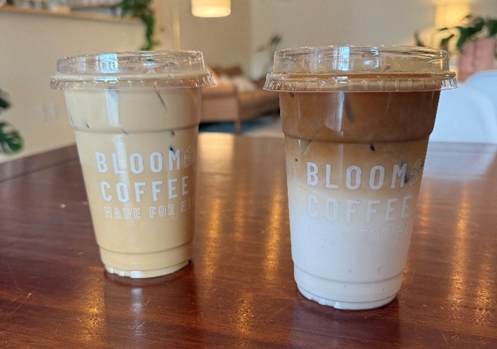 two bloom coffees