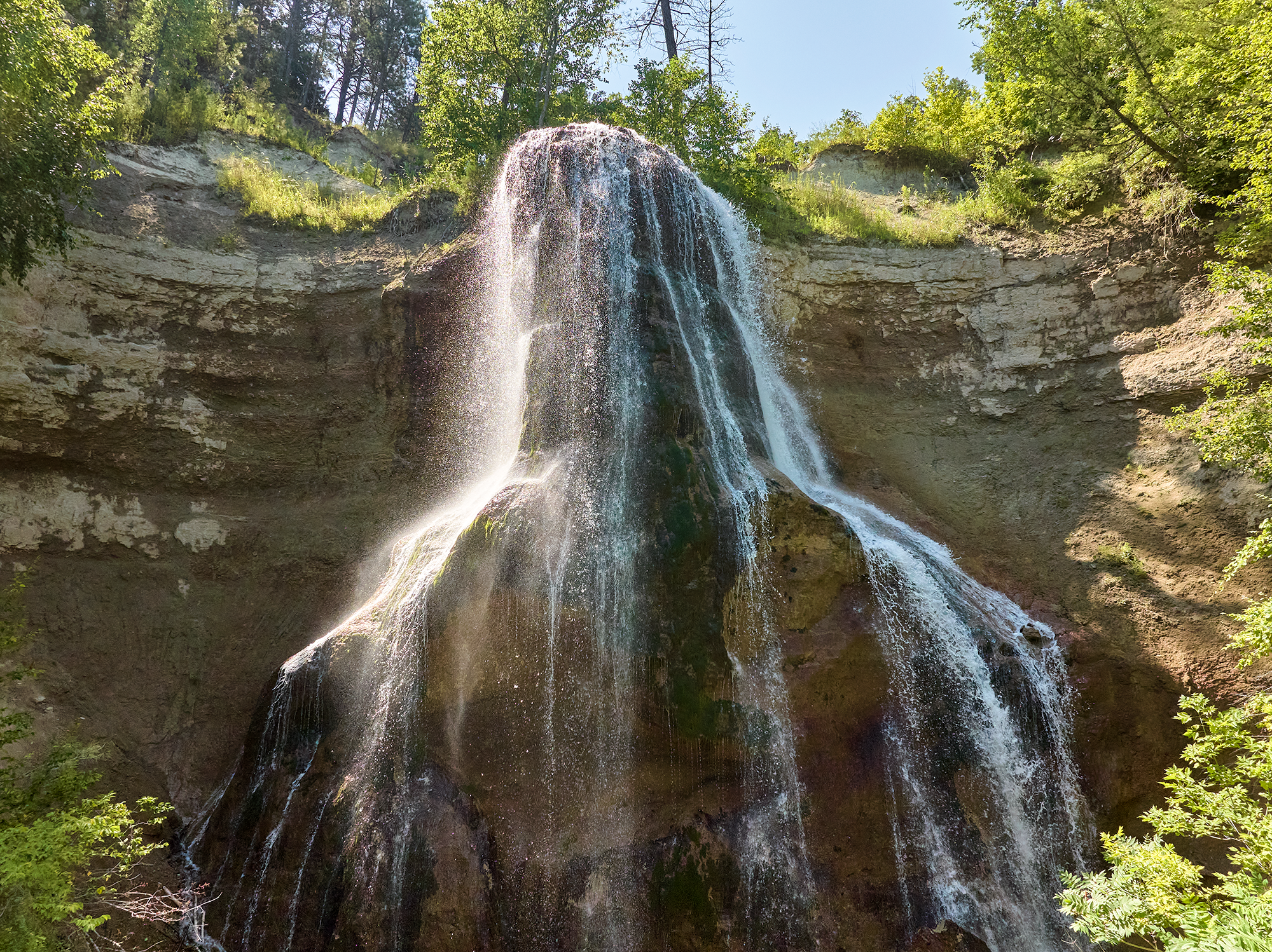 Smith Falls, Nebraska's largest waterfall.