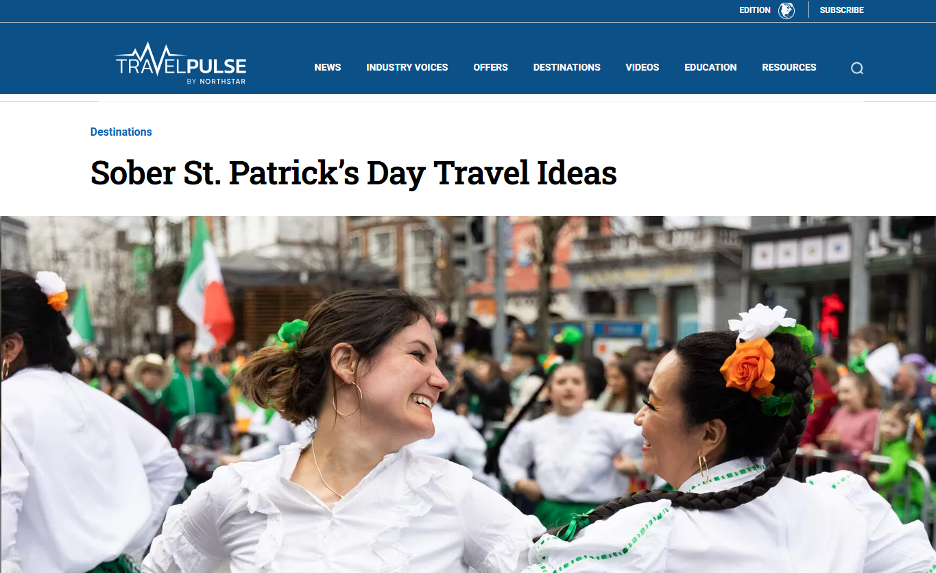 St. Patrick's Day Travel 