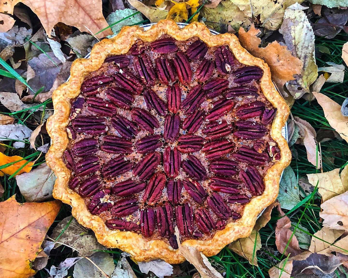 Pecan pie, from Sweet Magnolias Bake Shop.