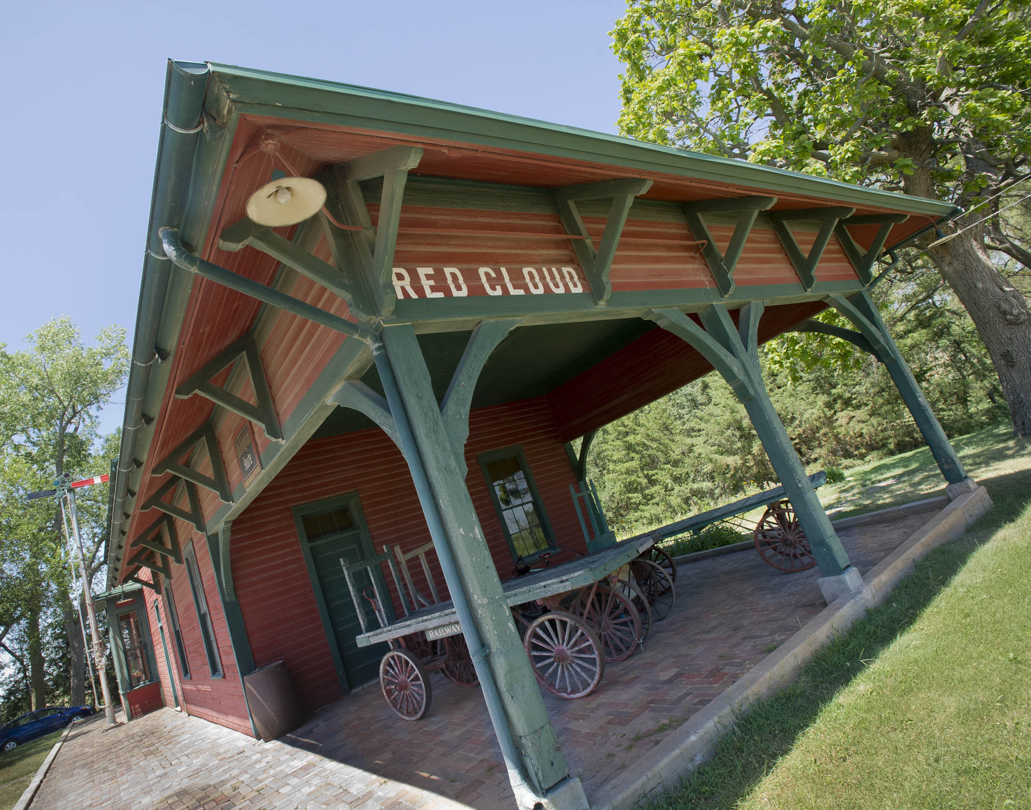 Nebraska's Red Cloud Train Depot