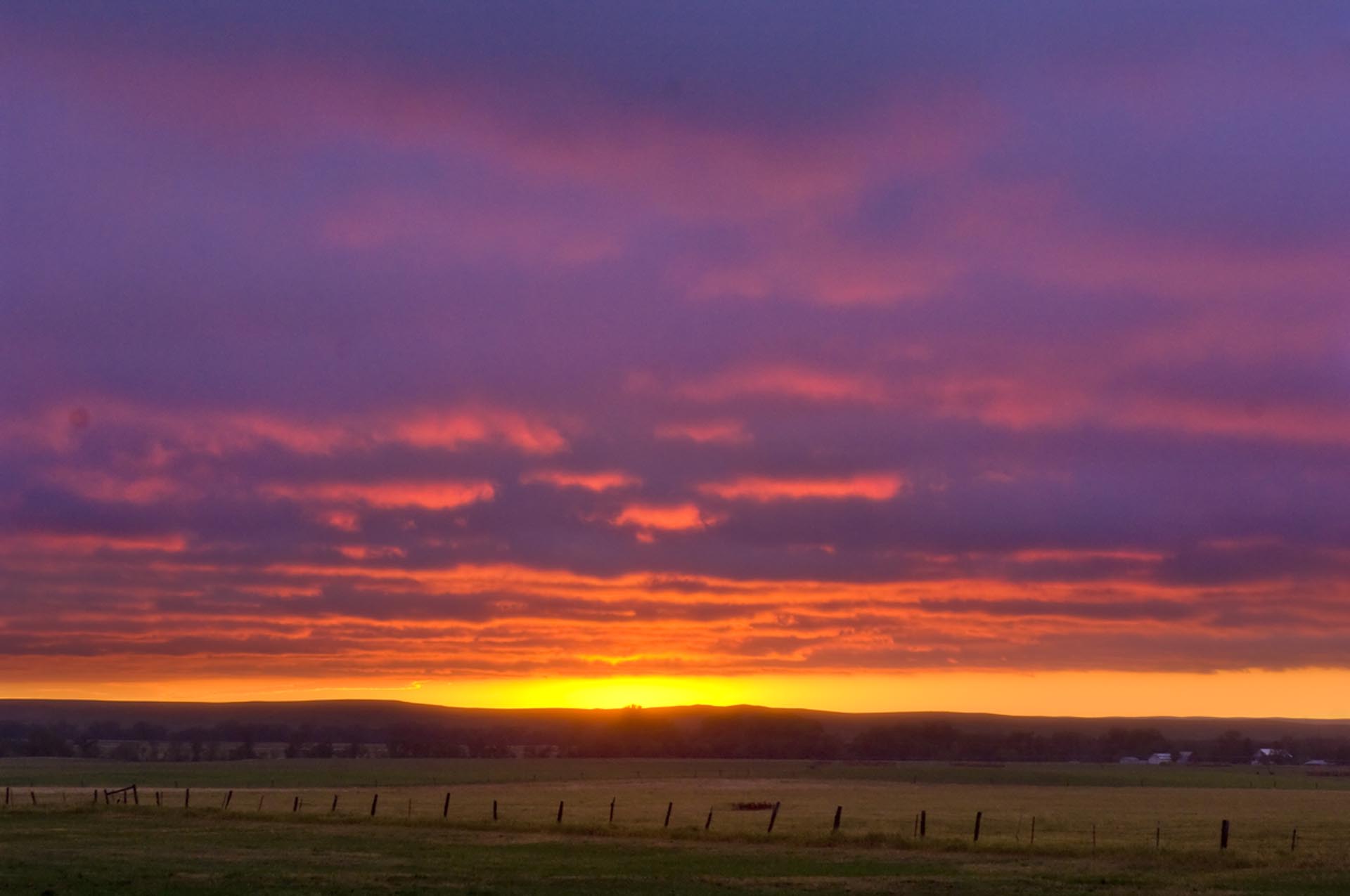 Chadron State Park sunset