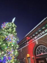 Holiday Magic Decor at Ralston City Hall