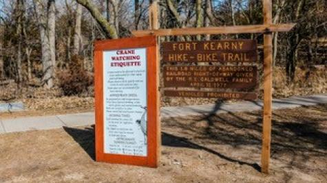 Ft Kearney Bridge Sign